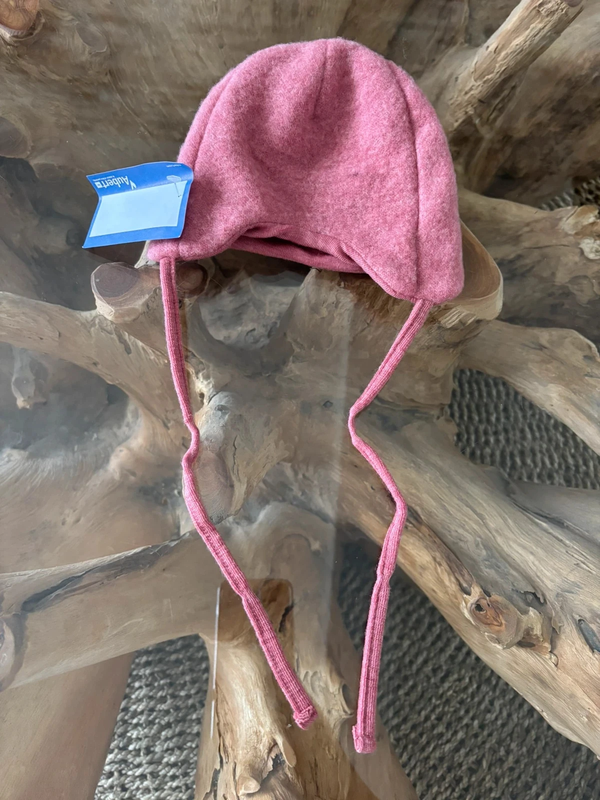Roze muts voor meisje baby Sterntaler merino wol 5 6 maanden – photo 3